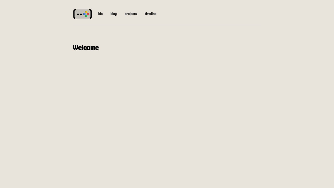 Light mode screenshot of pixam-zola Zola theme demo website